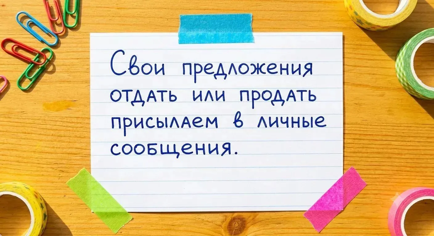 Размещение объявлений по тематике «Отдам даром» или продать— бесплатное.
