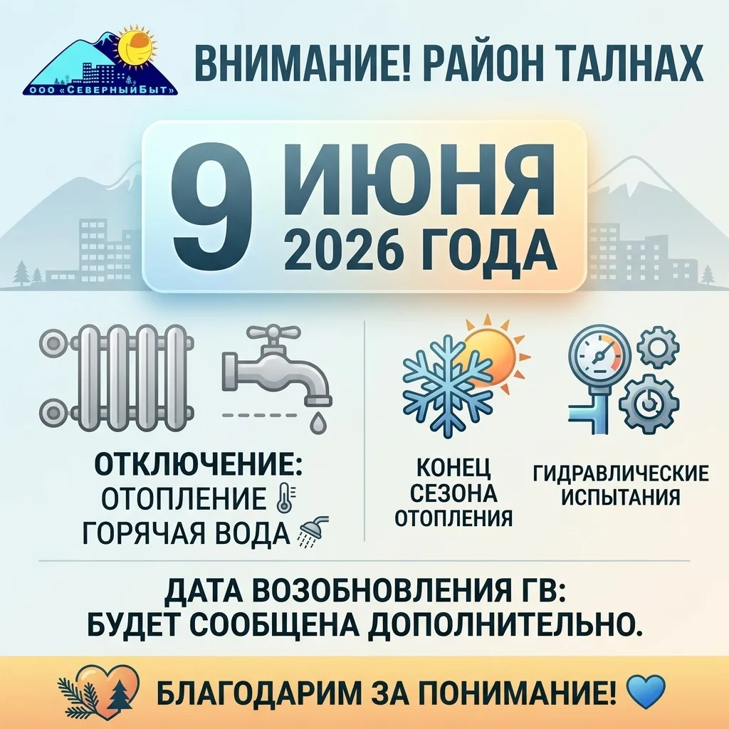 🏢 Уважаемые собственники и наниматели! 🏠

🍂 В связи с окончанием отопительного сезона, по распоря