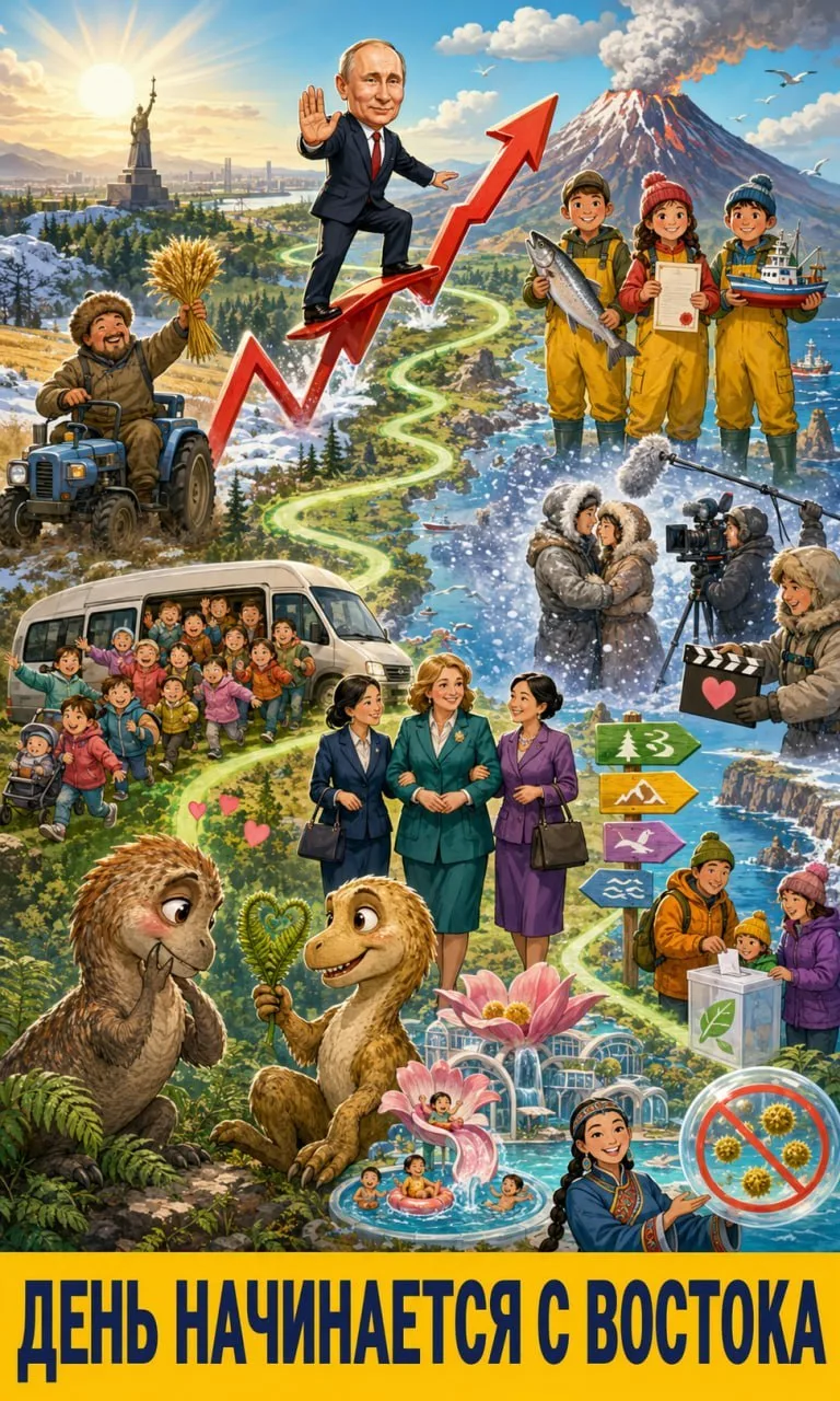 День начинается с Востока и дайджеста ключевых новостей!

Главные события 11 регионов Дальнего:

🔖Н