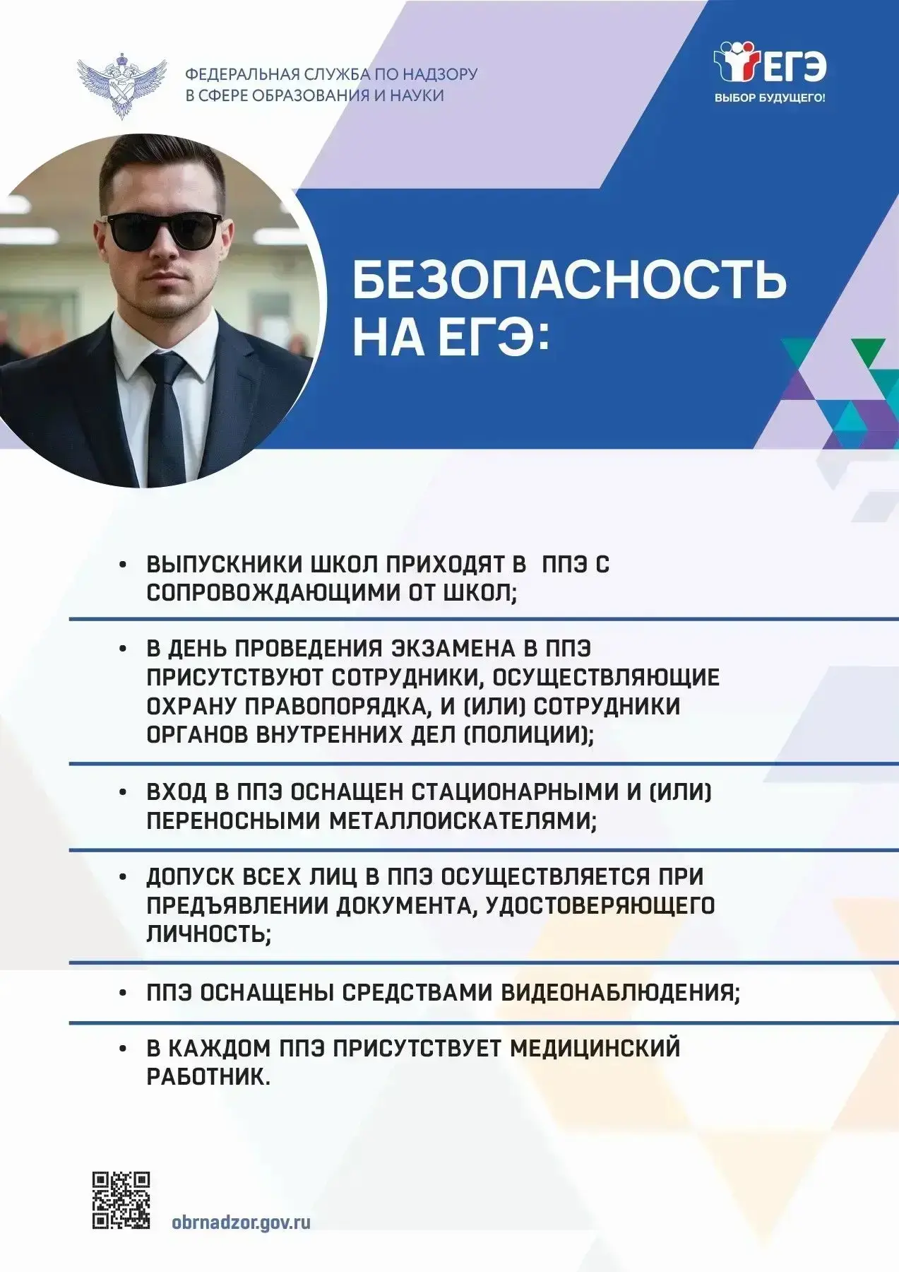 Напоминаем о важности соблюдения правил поведения на экзамене ❗