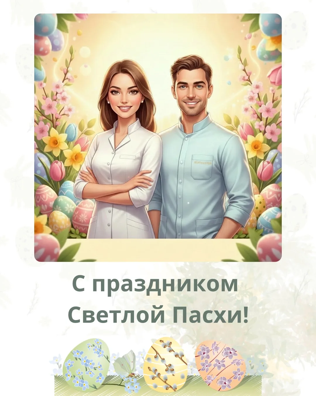 Светлой Пасхи! 🤍