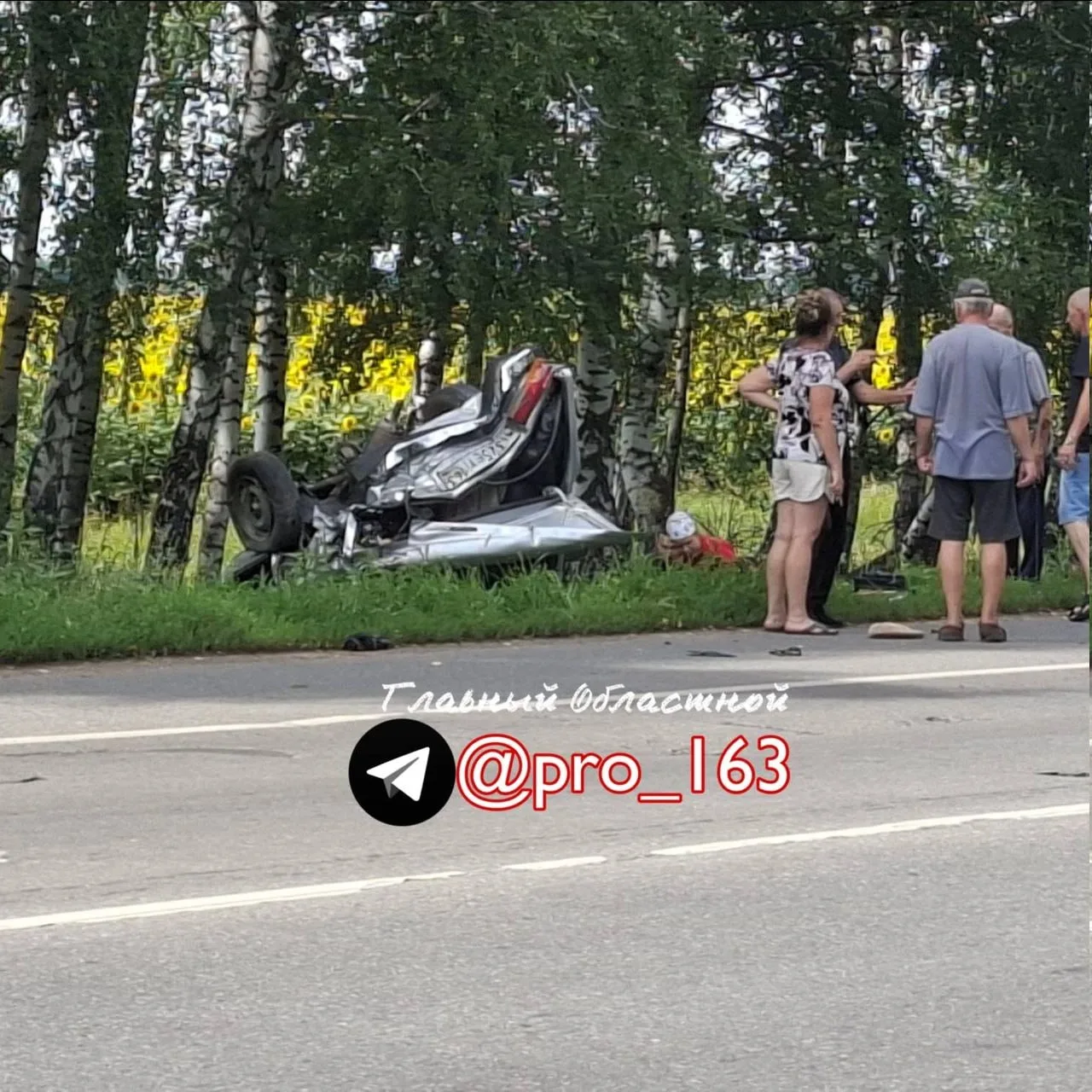 Под Тольятти столкнулись ВАЗ-2107 и Lada Vesta. Пострадали четыре человека.