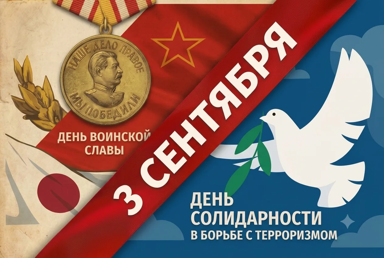 🇷🇺3 сентября: две значимых даты в истории России