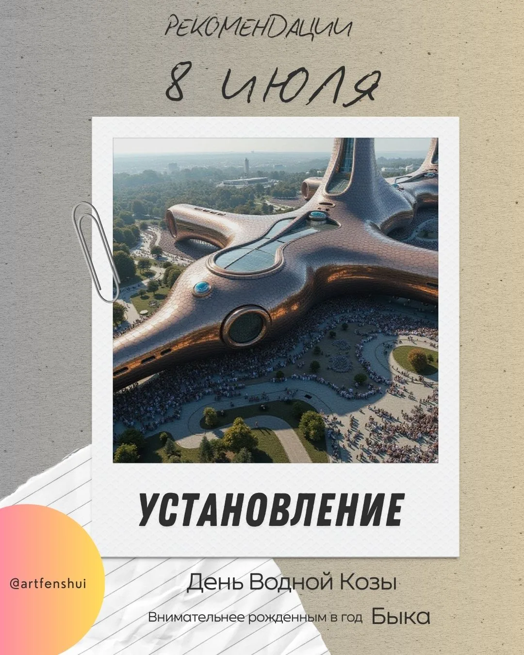 ☀️ Здравствуйте, друзья!

8 июля — 1️⃣ День Установления

Идеальный день, чтобы заложить прочный фун