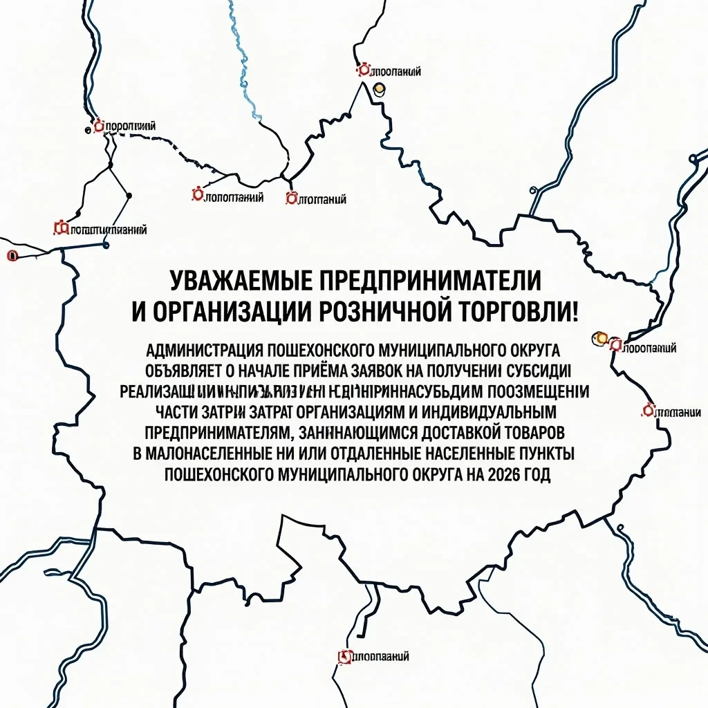 Внимание! Открыт приём заявок на получение субсидии для возмещения части затрат на дост...