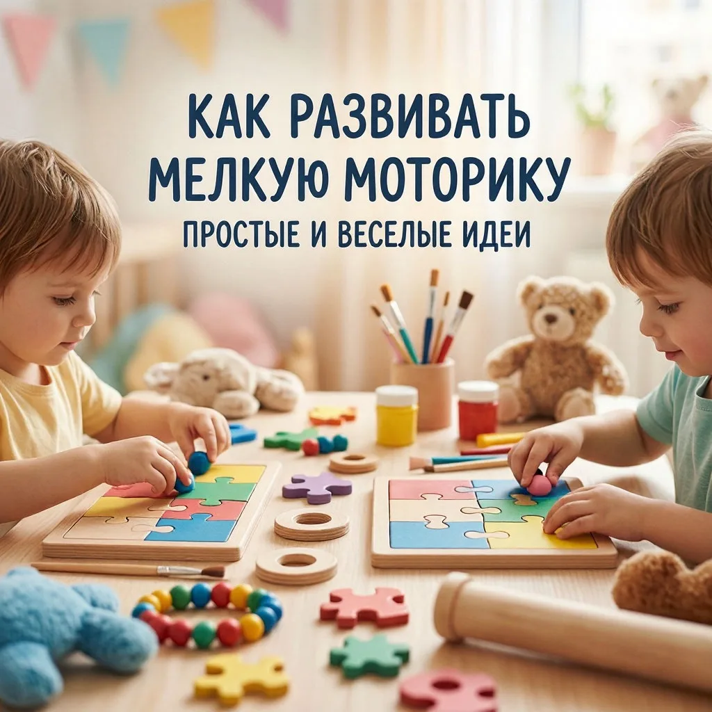 💬Как развивать мелкую моторику? Простые и весёлые идеи:

▫️Лепка из пластилина, солёного теста или 