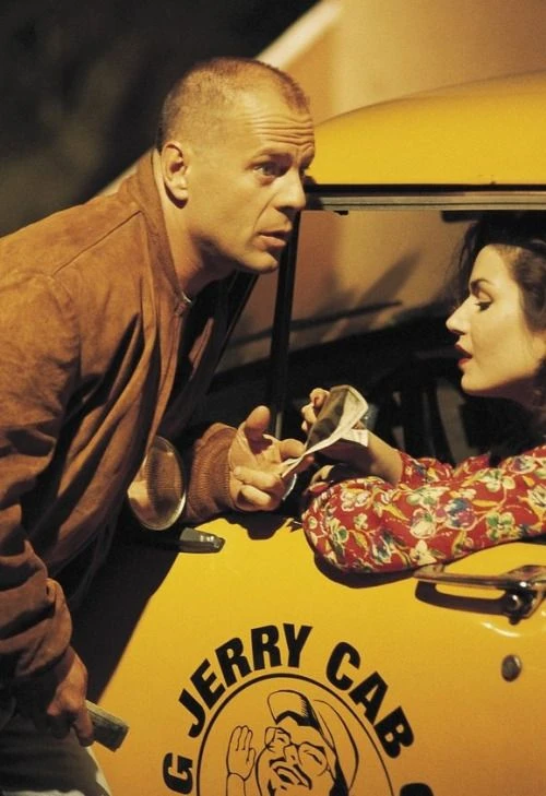 Bruce Willis and Angela Jones / Pulp Fiction
