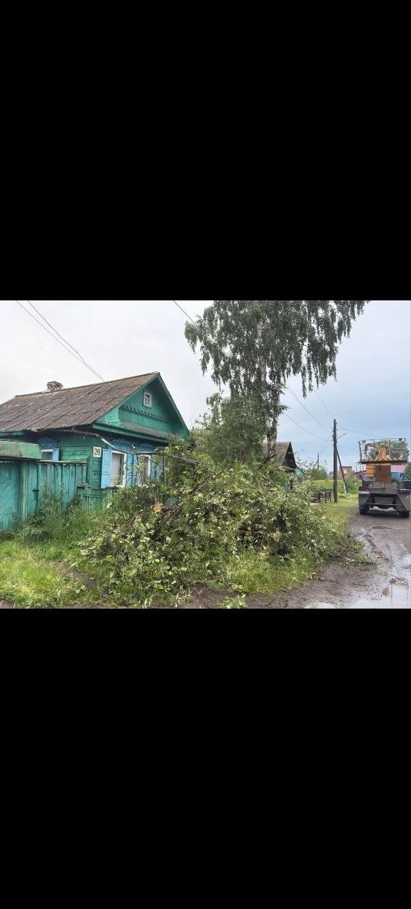 ОГУЭП «Облкоммунэнерго» ведет работы по восстановлению электроснабжения в г. Нижнеудинск
