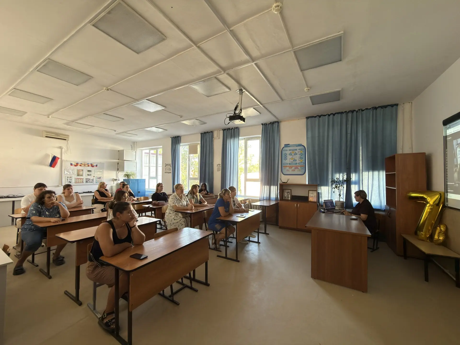 📢21 августа в онлайн-формате на базе нашей школы прошло краевое родительское собрание ...