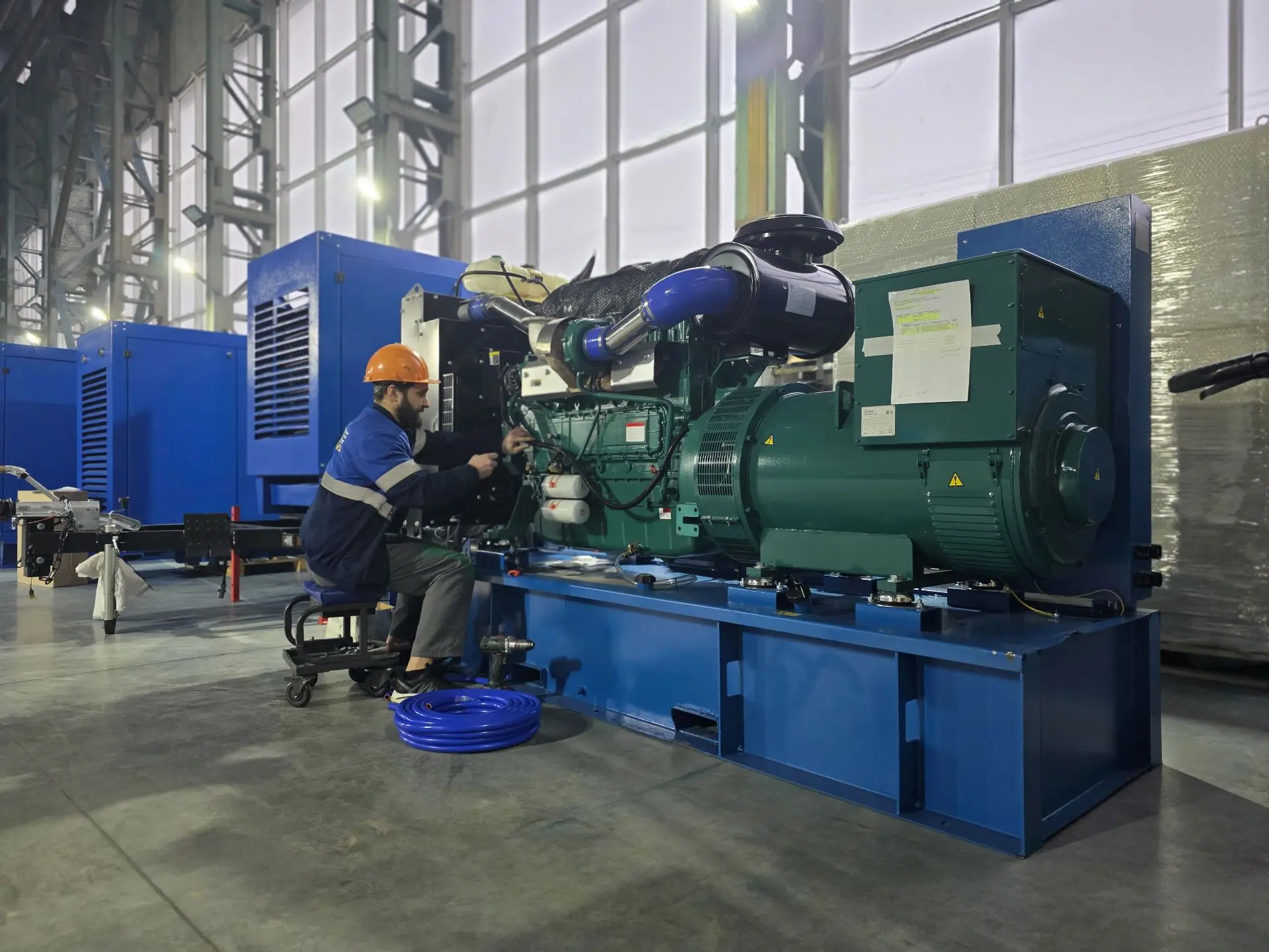 Технический анонс: сборка ДГУ ТСС серии PROF 250 кВт