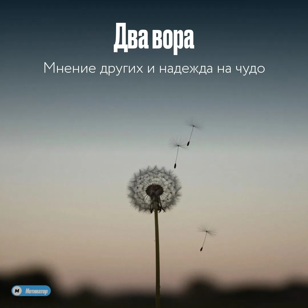 Два убеждения, которые крадут твою силу

Первое: «Что скажут люди?» Мы естественно хотим быть принят
