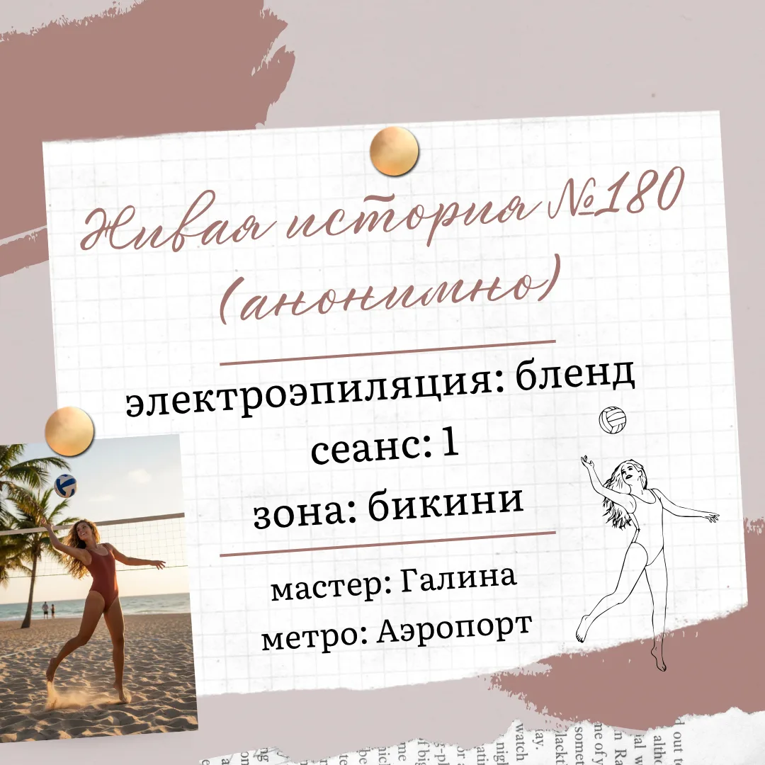 Друзья, наша клиентка делится с вами фотографиями 1-го сеанса электроэпиляции бикини, п...