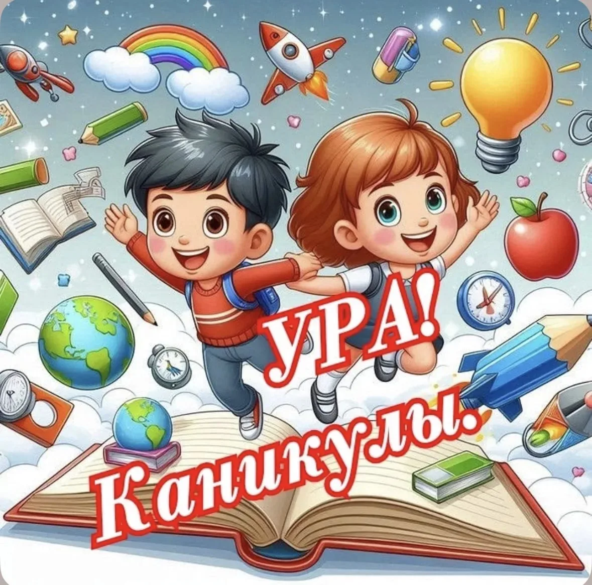 Ура! Учебный год официально завершен! 🎉