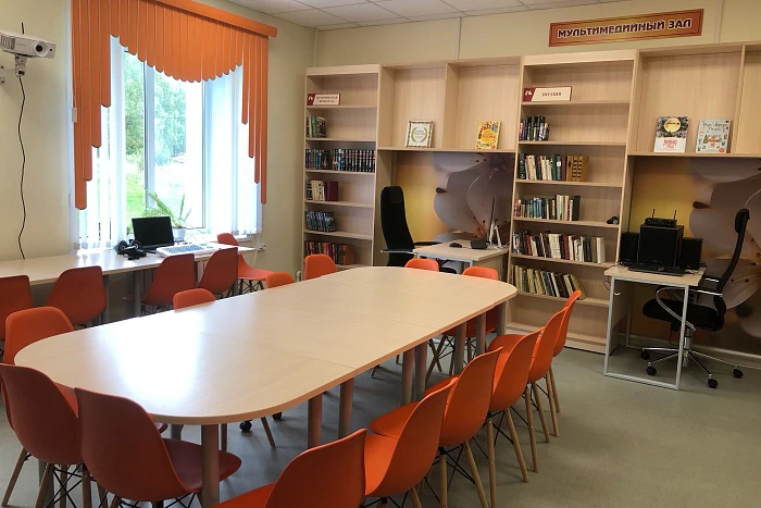 📚В Верхосунской библиотеке обновили пространство в рамках национального проекта «Семья».