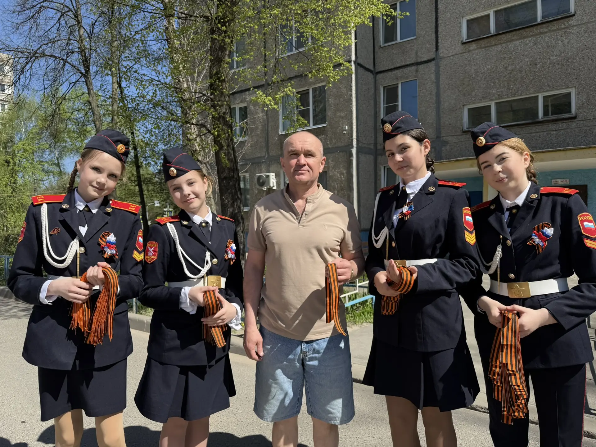 🇷🇺В преддверии великого праздника — Дня Победы — обучающиеся нашей школы приняли участие во Всеросси