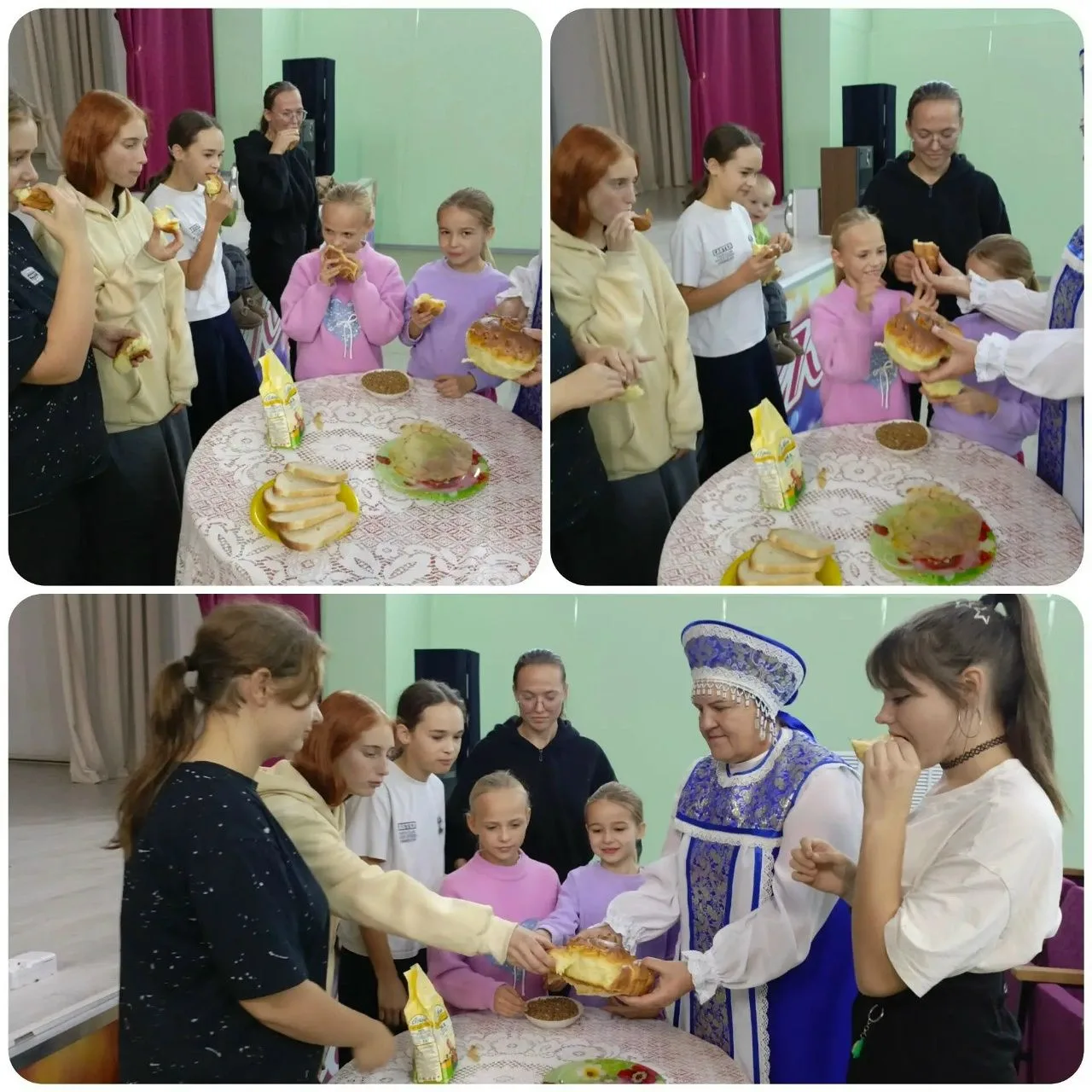 Александроневцы поговорили о хлебе