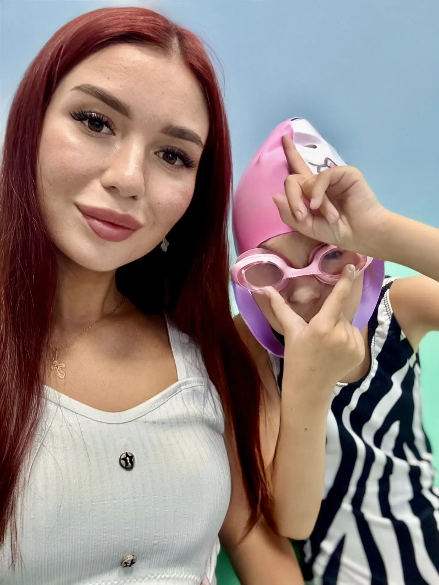 Доброе утро ☀️ 
Сегодня у нас бассейн 💦