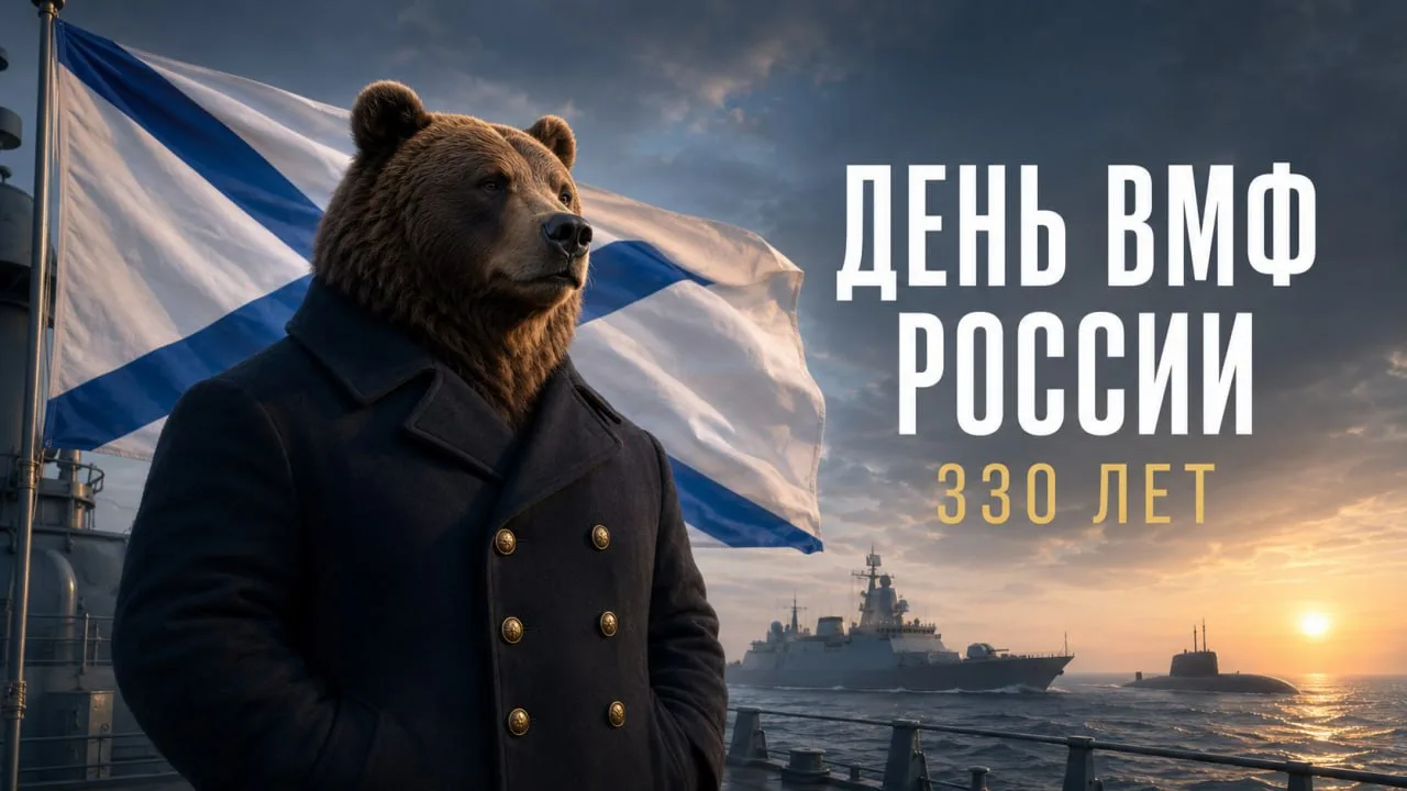 📆 Сегодня отмечается День Военно-морского флота России. Этот год для военных моряков н...