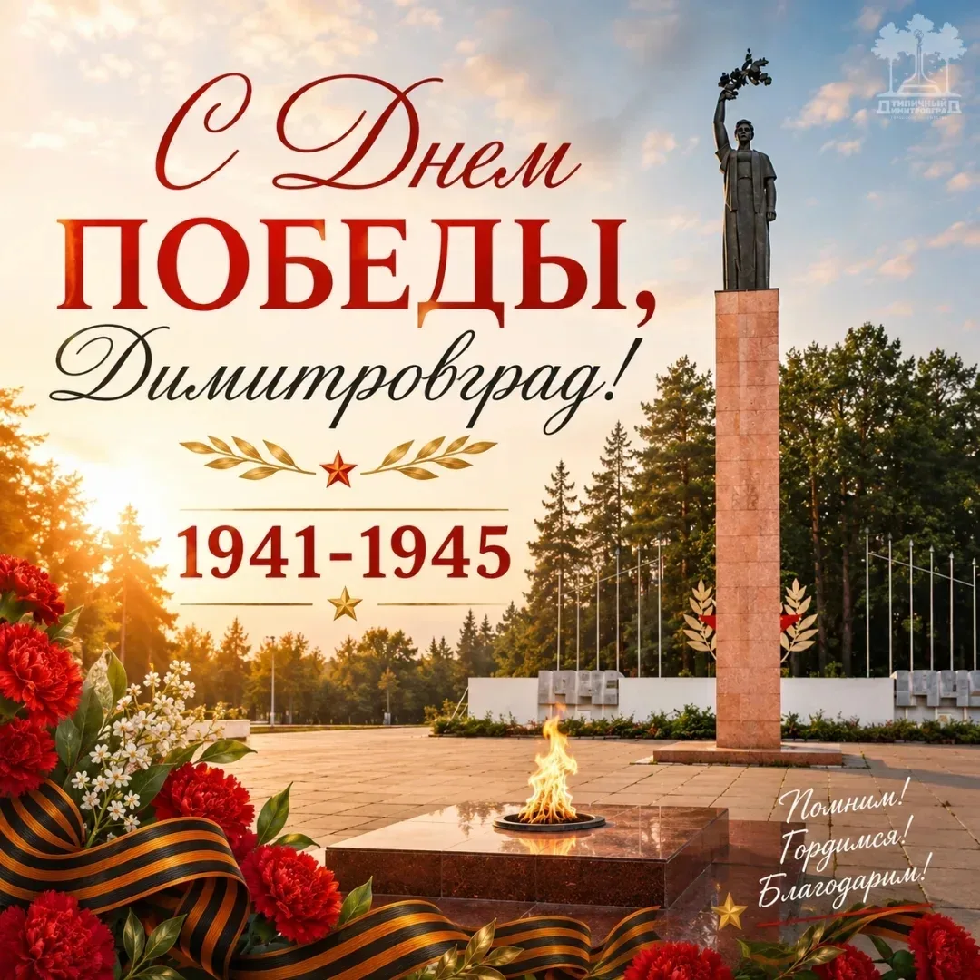 Всех с великим праздником 9 мая!