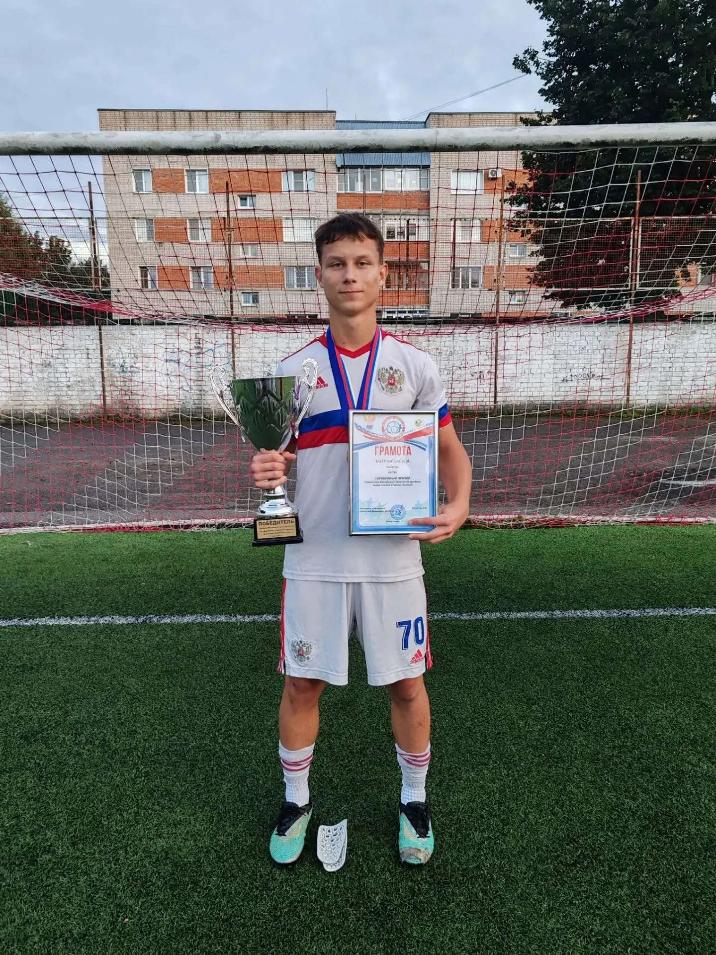 🏆🔥 Наш ученик — в команде победителей Кубка Ивановской области по футболу!