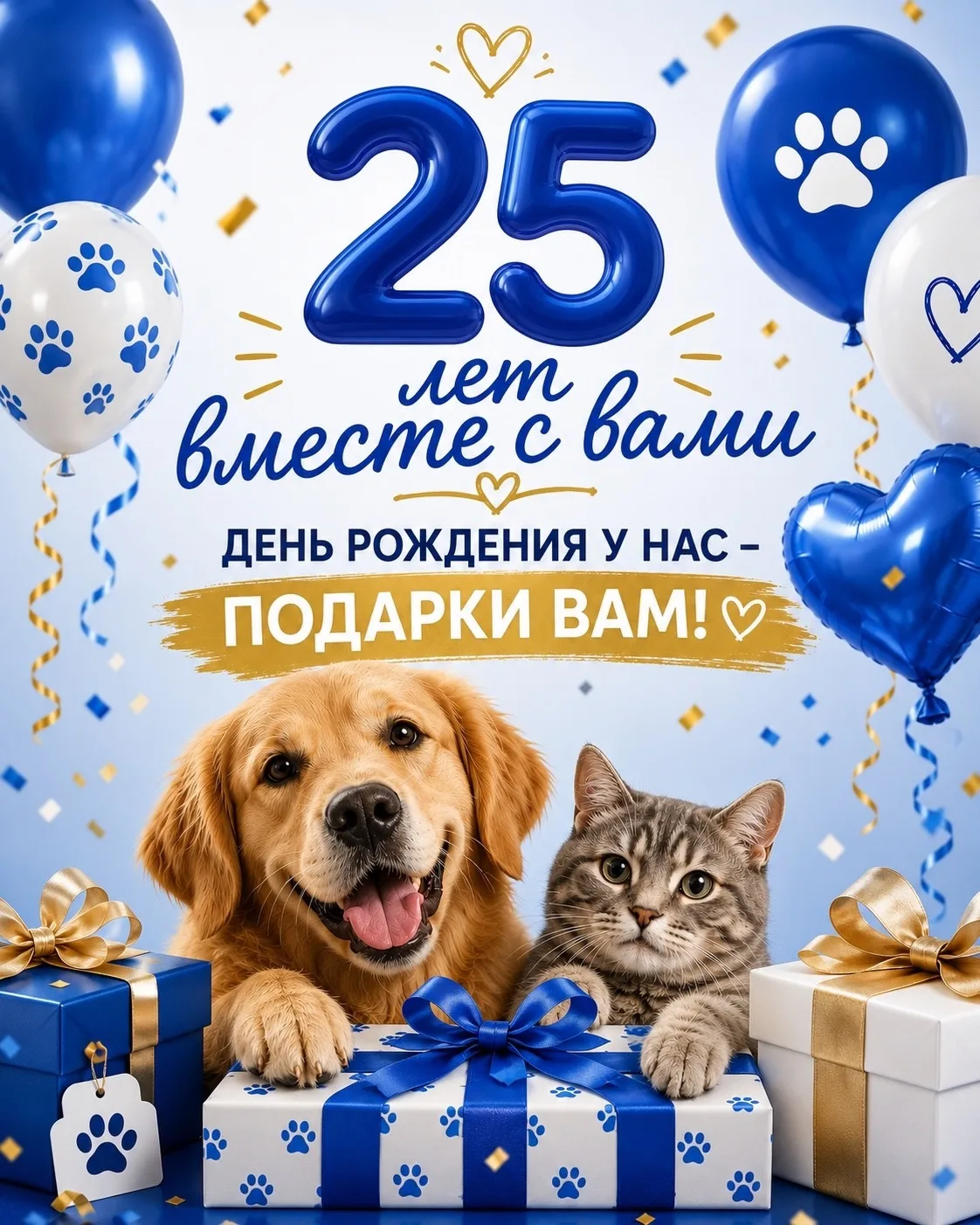 🎉 Мы обещали рассказать, что ещё ждёт вас в честь нашего 25-летия. Делимся!