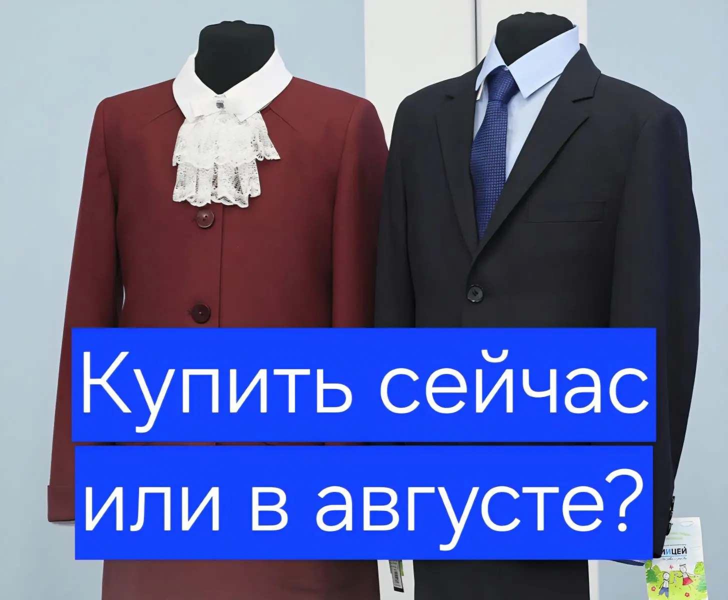 👔 Школьная одежда: покупать сейчас или ждать августа?