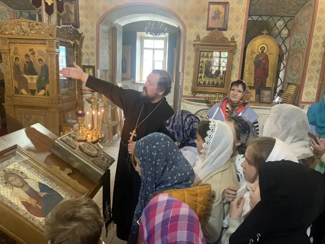 Посещение храма Космы и Дамиана в Космодемьянском  📍 Ученики 4 класса «П» посетили храм Космы и Дами