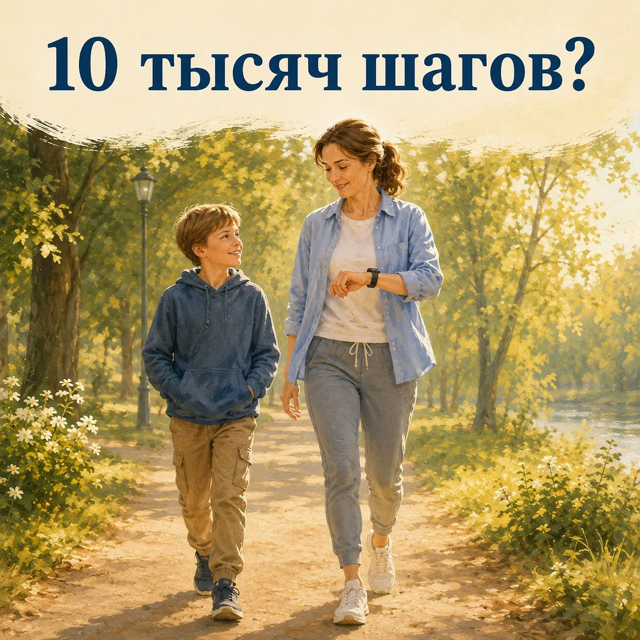 👟 Обязательно ли проходить 10 тысяч шагов в день?