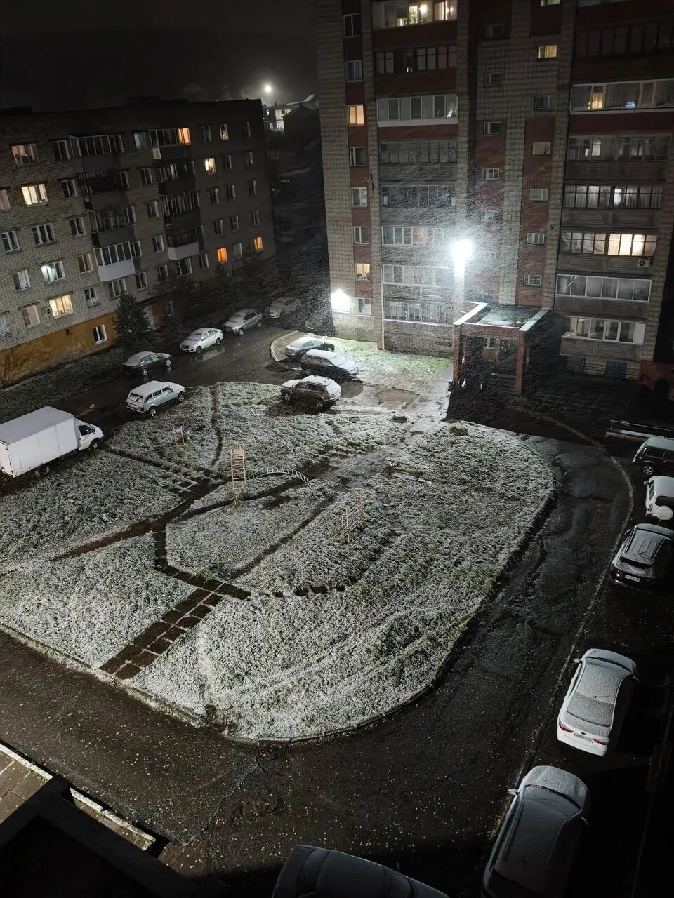В Свердловской области выпал первый снег ❄