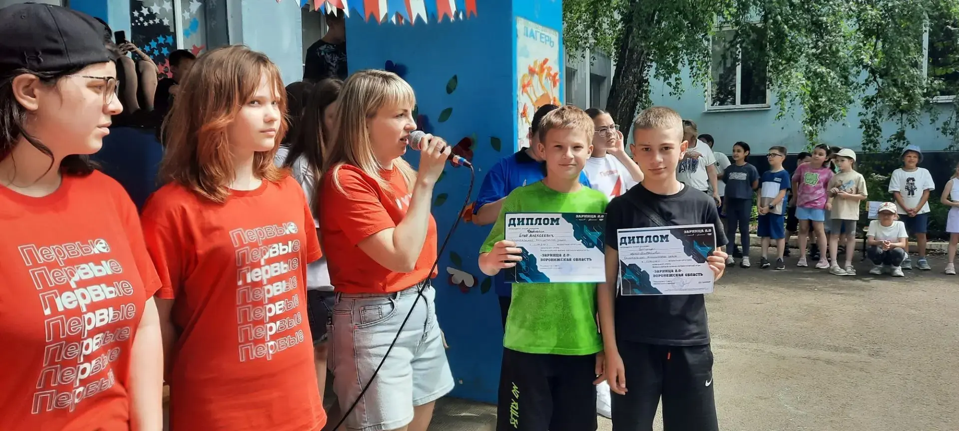 В Калачеевской гимназии № 1 имени Николая Митрофановича Дудецкого в самом разгаре смена «Движения пе