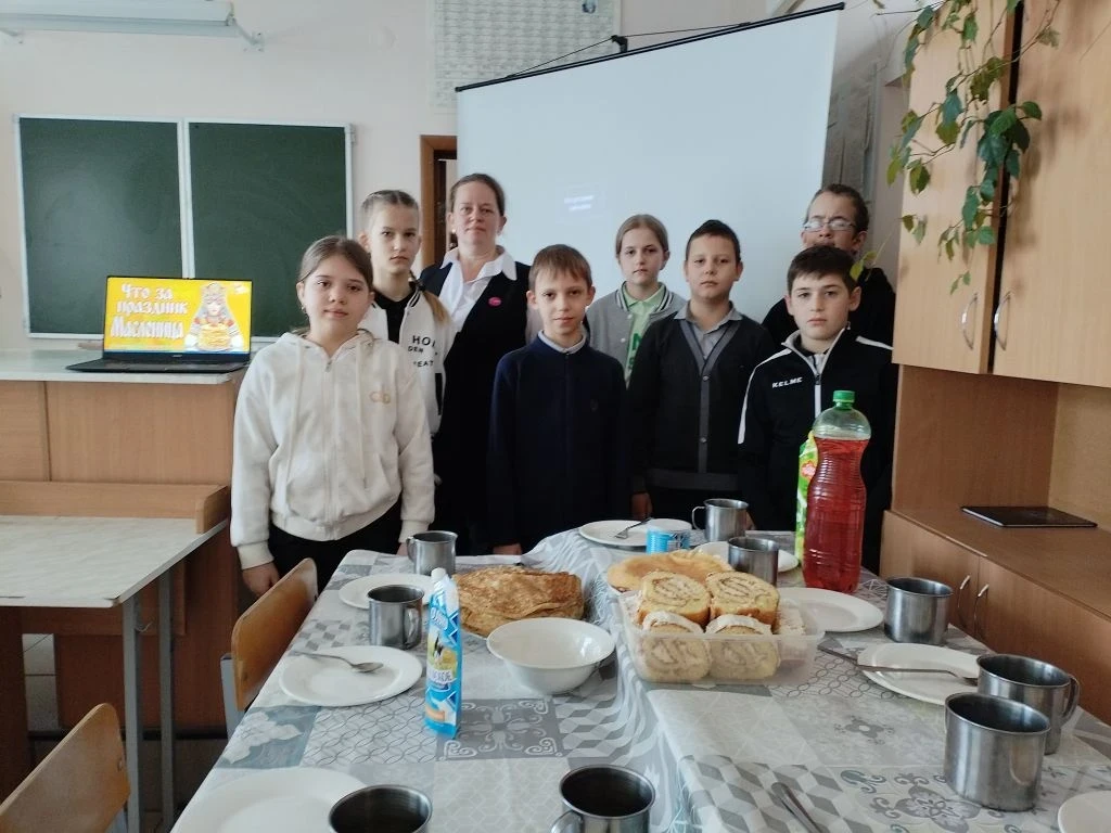 В рамках празднования Масленичной недели в нашей школе под руководством советника по воспитанию Шапо