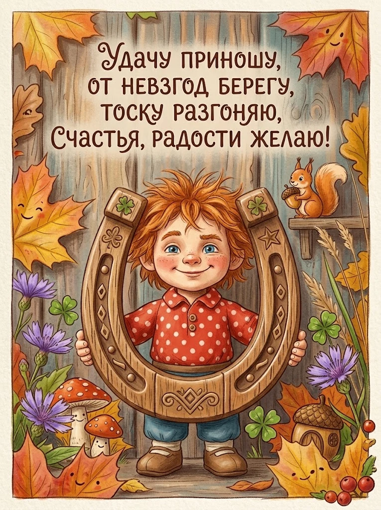 Осень умеет творить чудеса: стоит только поймать удачу за хвост — и настроение уже скач...