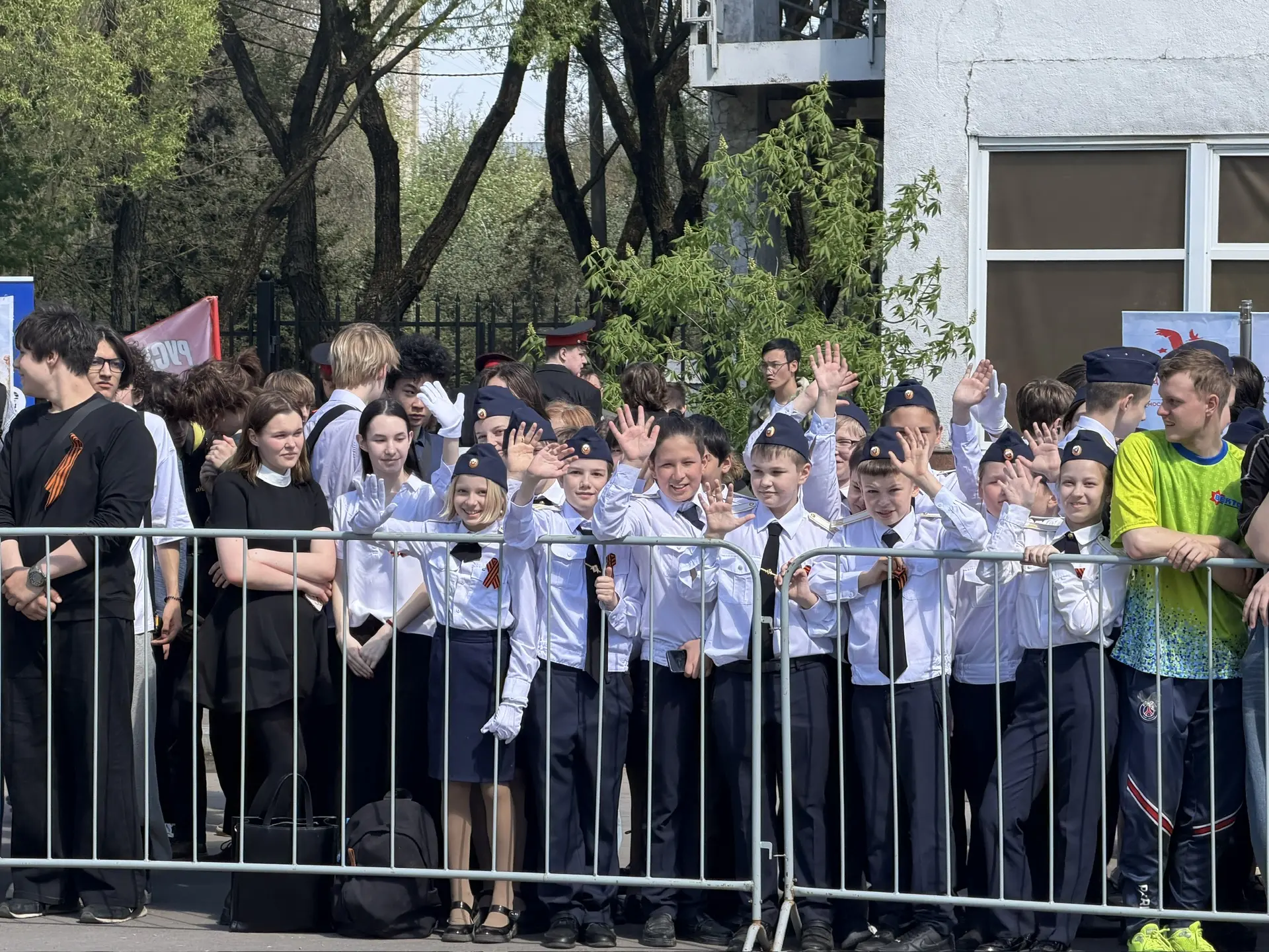 🗂️ Участие кадет МОУ СОШ №18 в городском фестивале «Помню. Горжусь. Помогаю» 🇷🇺  📌 5 мая кадеты 5 и 