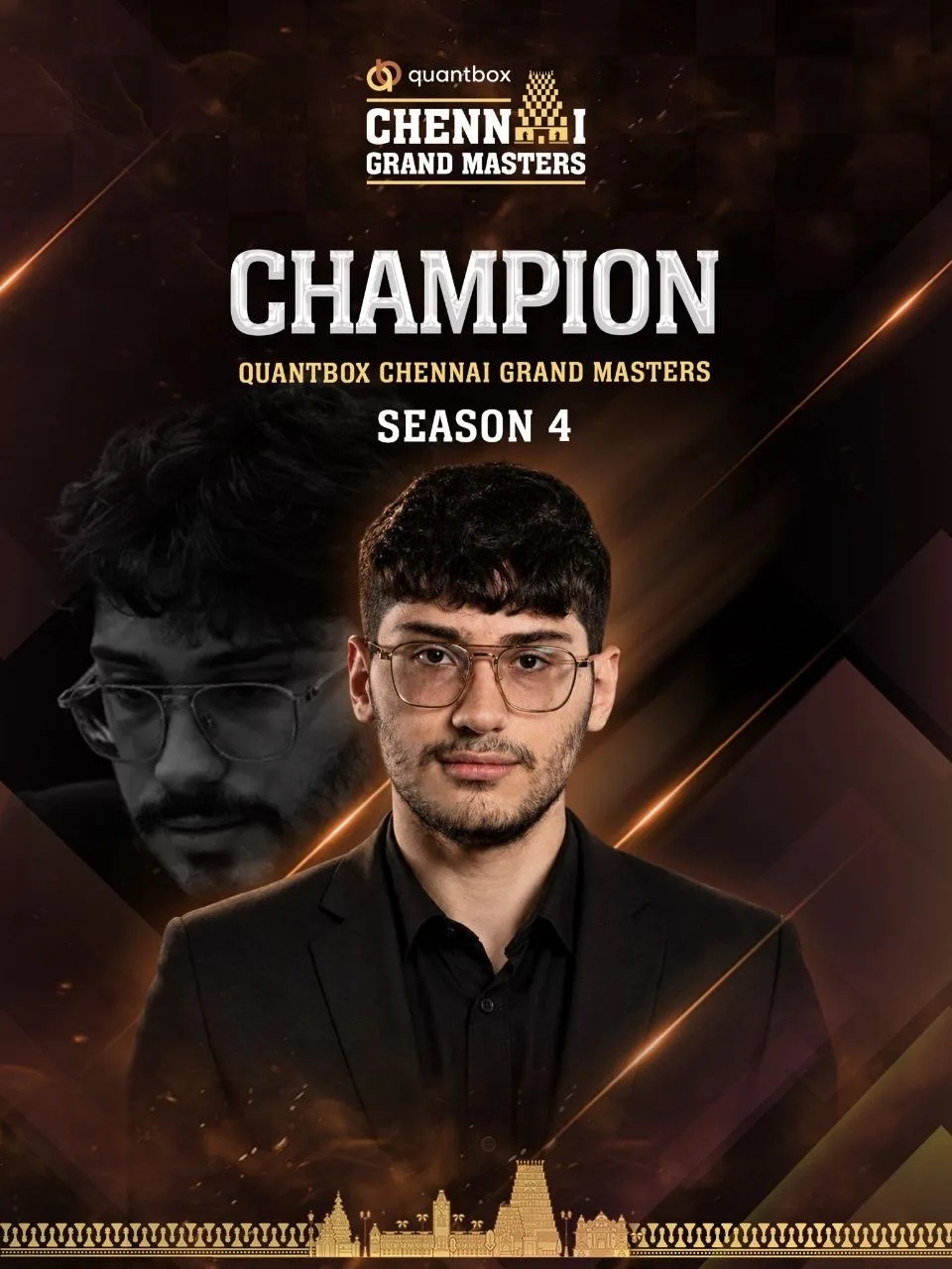 🏆 Фируздже хватило всего две победы на старте чтобы выиграть Chennai Masters

Андрейкин разделил вт