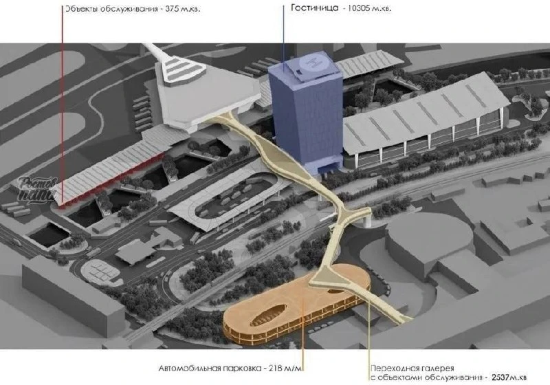 В Ростове может появиться надземная галерея между железнодорожным и… — публикация канала «Ростов Папа|Ростов-на-Дону»