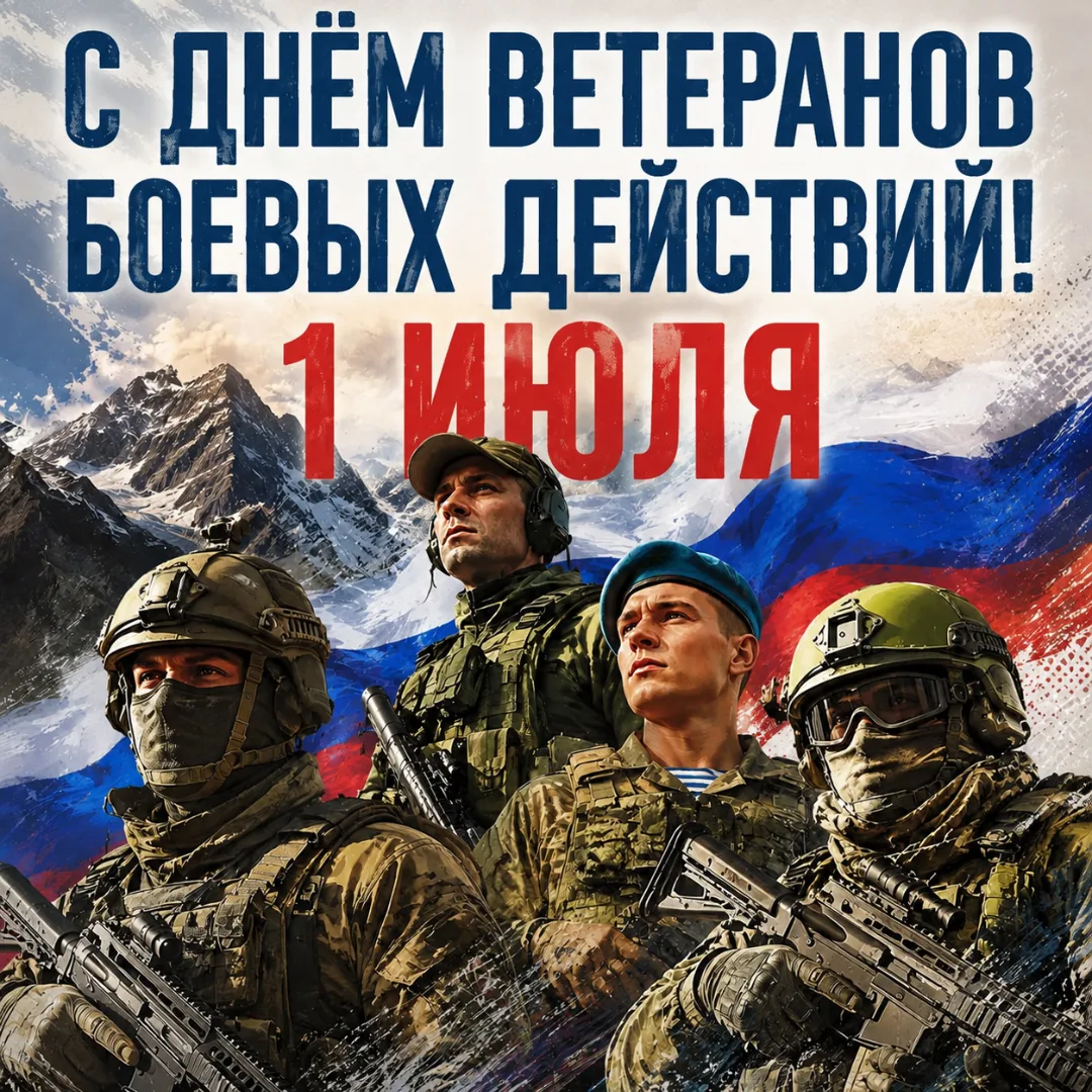С Днём ветеранов боевых действий!