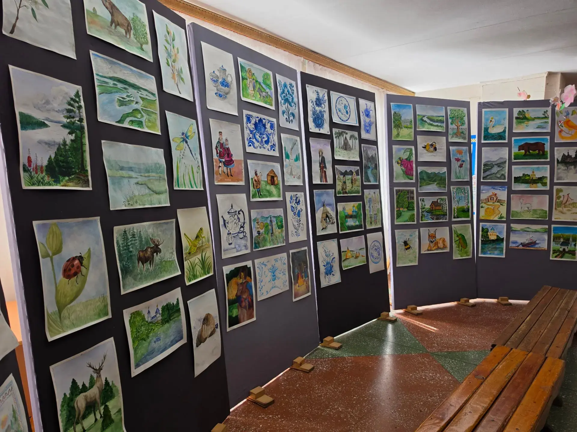 👩‍🎨👨‍🎨Завершение пленэра: яркие краски лета!

На прошлой неделе наши художники вернулись из твор