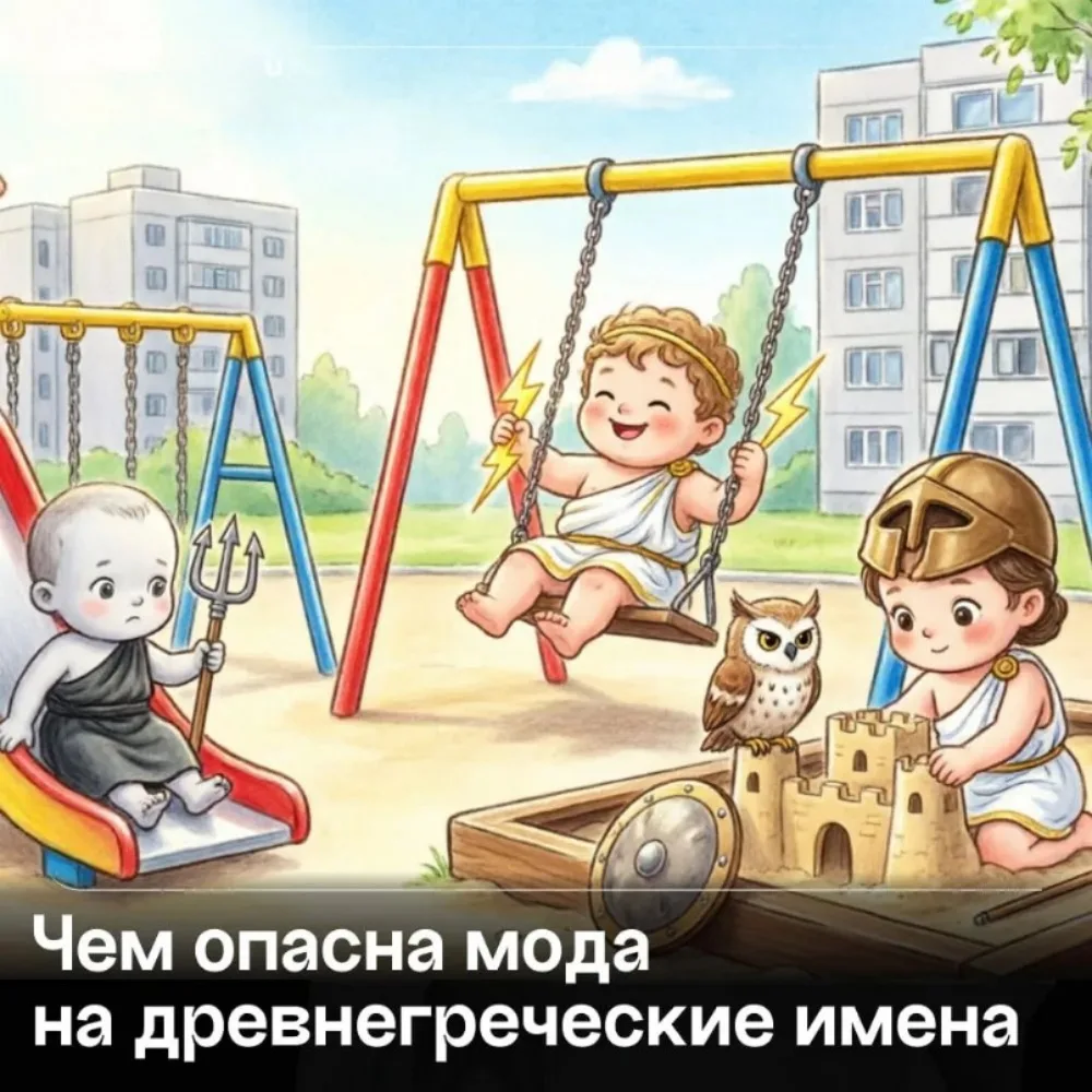 🏛️👶 ЗЕВС, АФИНА И ОДИССЕЙ: необычные имена становятся модными

В Москве всё чаще называют детей им