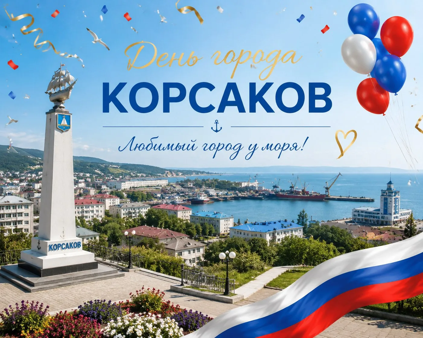 🎉 С Днём города, Корсаков! ⚓