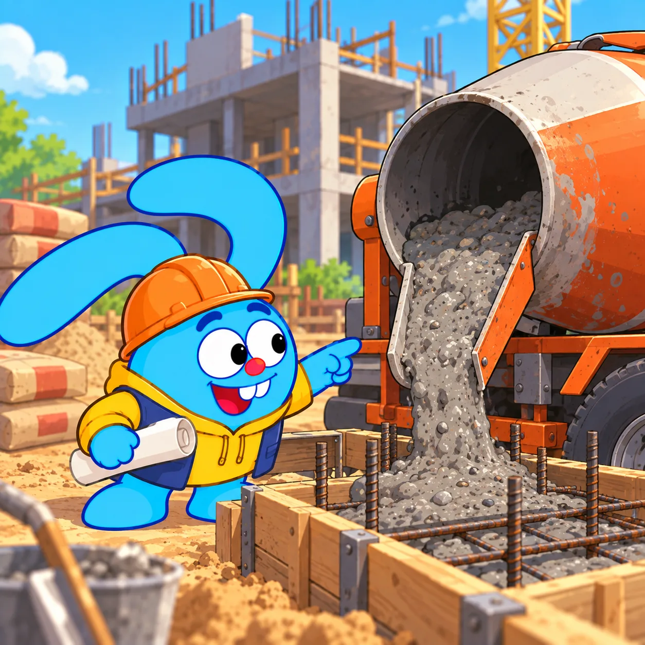 🏗️ Почему бетон не застывает прямо в бетономешалке?