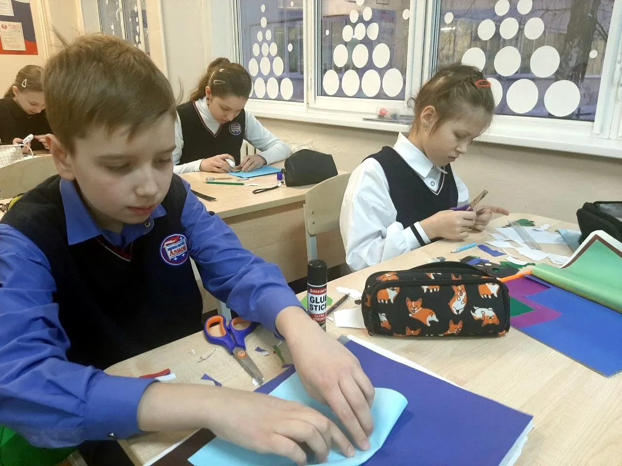 🇷🇺🌟6 февраля в нашей школе состоялся сбор гуманитарной помощи для наших земляков из 89-го танкового 