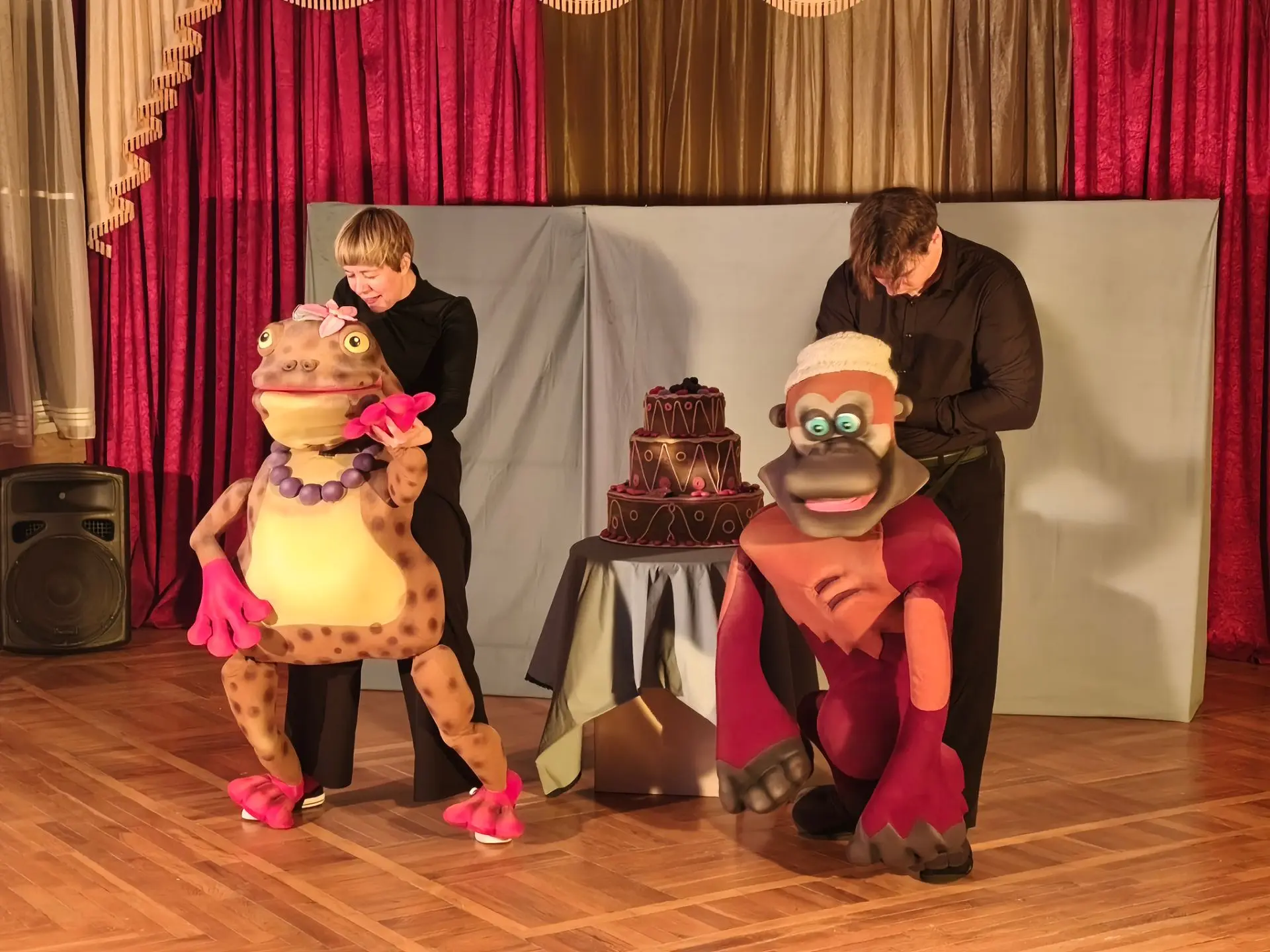 В нашем саду снова театр!) 🎭🎭🎭