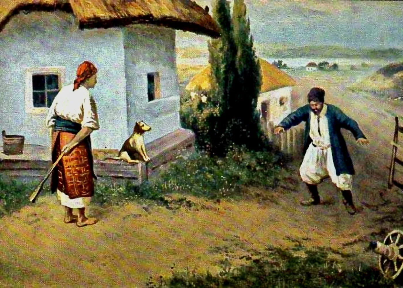 Николай Пимоненко «До дома» 1906 г.