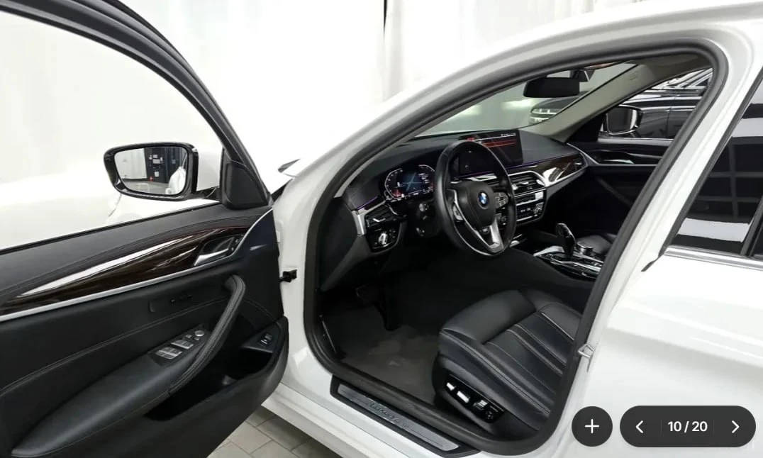 🚗В ПРОДАЖЕ: BMW 5 Series (G30) 520i Luxury  • дата регистрации в Корее - 2023/06 • 2 л. бензин / 2WD
