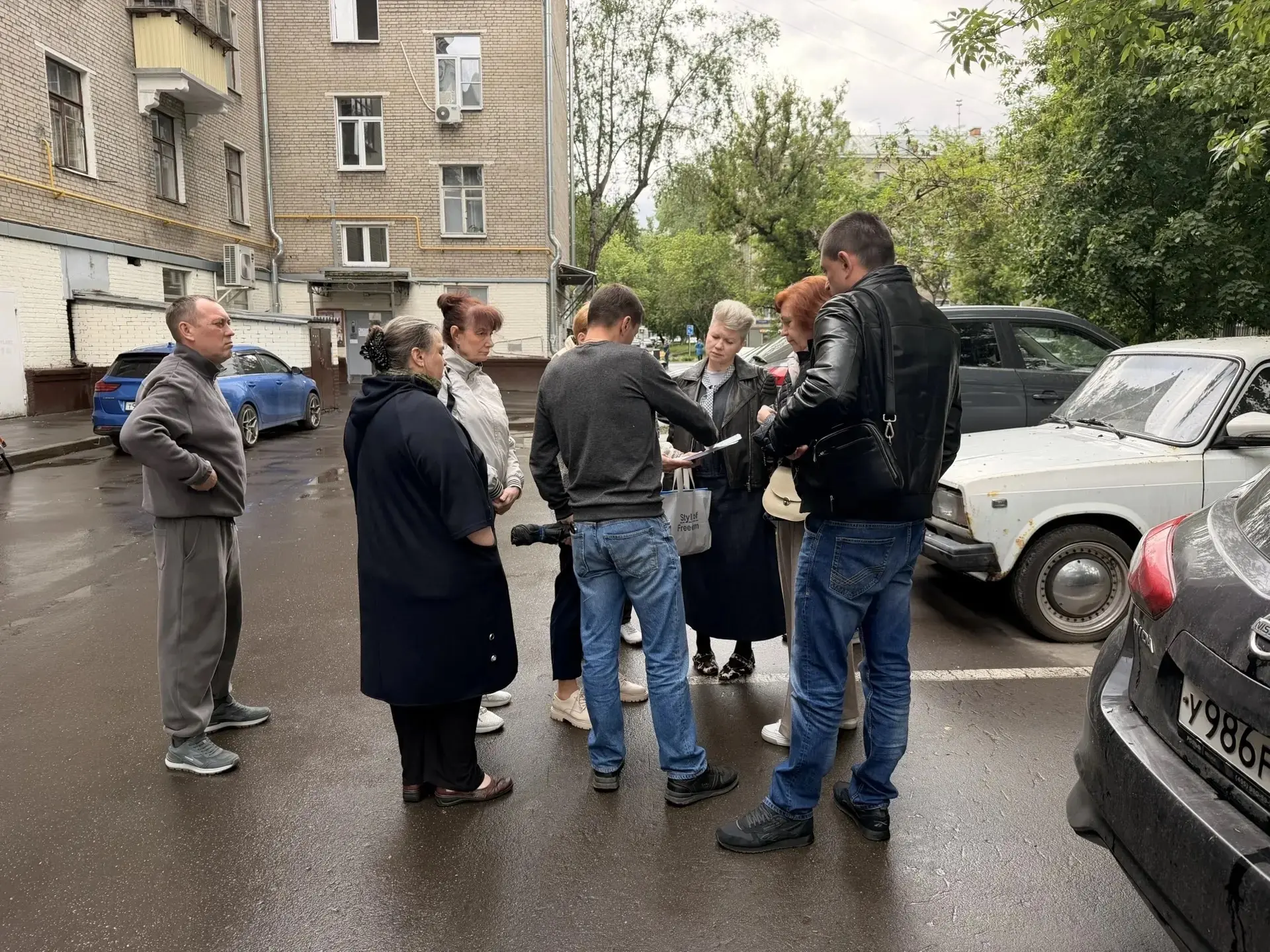 🏘 Обход территории района