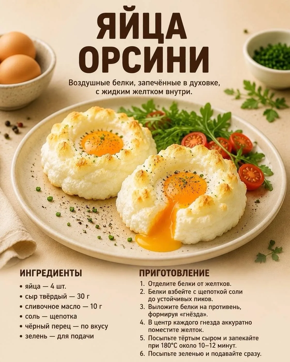 Яйца орсини ☺️