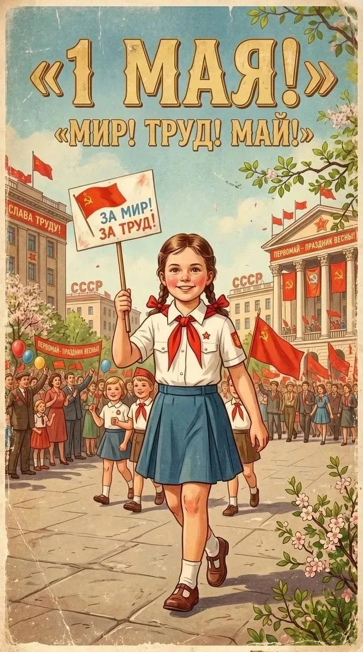 🌼🎉 Первомайская демонстрация в гимназии! 🎉🌼  В нашей гимназии прошла яркая и запоминающаяся первомай