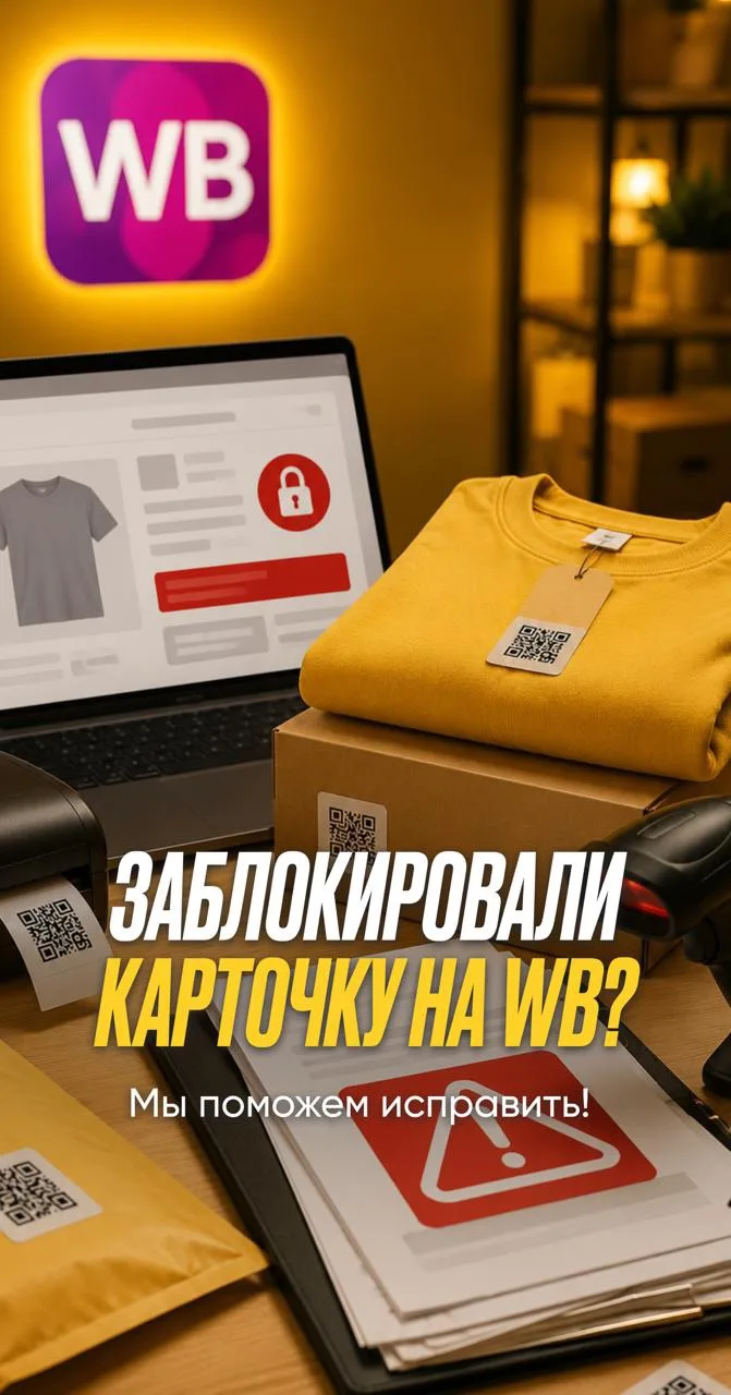 🔴 Что делать, если заблокировали карточку товара на Wildberries?