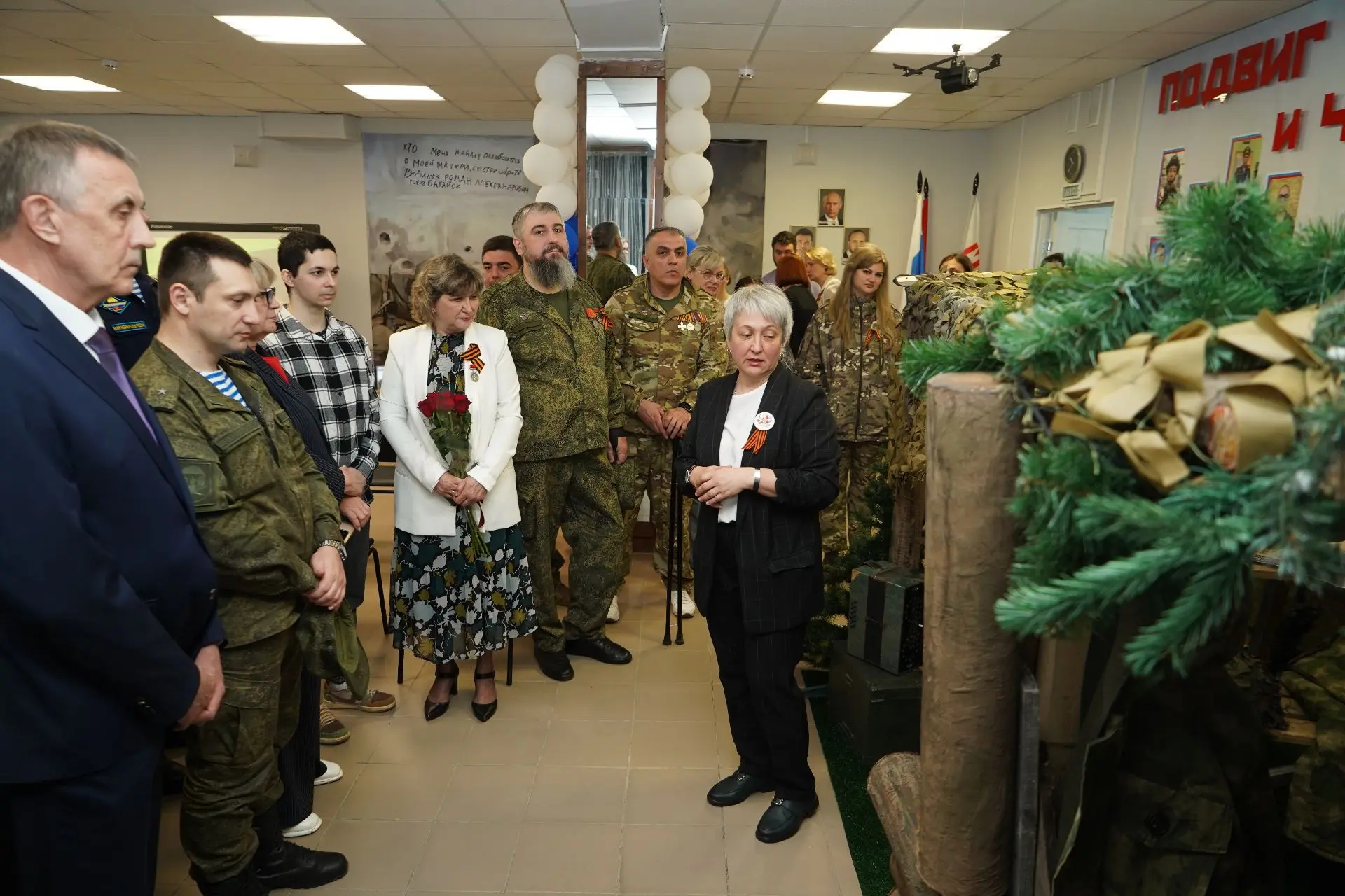 Военно-патриотический проект «Подвиг и честь» объединил сердца. В ПЭК ГГТУ в преддверии Дня Победы п