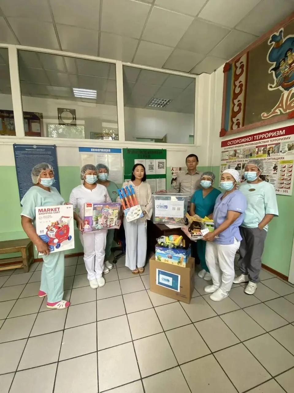 ⚡️В Туве завершилась акция «Коробка храбрости» для детей, проходящих лечение.